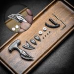Titanium Sailor Knuckle Duster Push Poker EDC Tool - 图片 6
