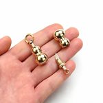 Creative Gourd Mini Knife Brass Keychain Cutter EDC Box Opener - 图片 8