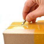 Creative Gourd Mini Knife Brass Keychain Cutter EDC Box Opener - 图片 13