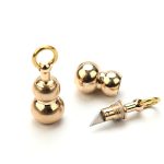 Creative Gourd Mini Knife Brass Keychain Cutter EDC Box Opener - 图片 9