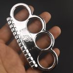Solid Brass Knuckles Duster Tactical EDC Tool for Protection - 图片 8