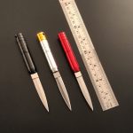 Pencil-Style Pocket Knife for Multi-purpose Outdoor Survival and Tactical EDC - 图片 6