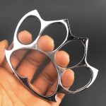 Solid Brass Assassins Knuckles Duster Self-Defense Tool - 图片 7