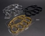 Tactical Brass Knuckles Duster for Quick Defense and Window Break - 图片 6