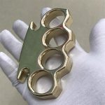 Classic Style Mirror Polished Brass Knuckle Duster - 图片 9