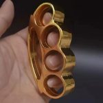 MiniGuard Metal Brass Knuckles Duster and Emergency Window Breaker for Defense - 图片 2