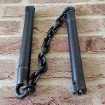 Window Breaking Handmade Nunchucks Crafted from Tungsten Steel for Self-Defense - 图片 7