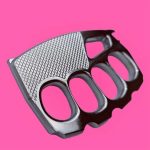 Zinc Alloy Four Finger Defense Knuckle Duster for Personal Safety - 图片 6