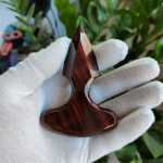 Hand-Polished Rosewood Thorn for Personal Protection - 图片 3