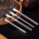 Titanium Handcrafted Twist Tea Needle Knife - 图片 2