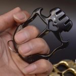 Weighted Two Finger Defender Knuckle Duster for Protection - 图片 13