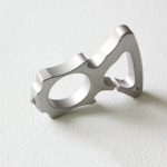 304 Stainless Steel Quick-Hanging Knuckle Duster Self-Defense Tool - 图片 12