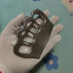 304 Stainless Steel Knuckle Duster Protective EDC Tool - 图片 3