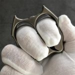 GODEDC TC21 Titanium Dog-Shaped Knuckle Duster for EDC and Defense - 图片 7