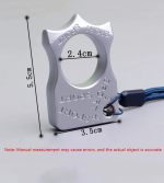 TigerFist Self-Defense Tool with Metal Knuckle Duster and Four-Finger Design - 图片 4