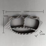 Carbon Fiber Knuckle Duster Security Tool in Various Designs - 图片 13