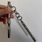 Solid Steel Mini Stick Designed for Self-Defense Applications - 图片 3