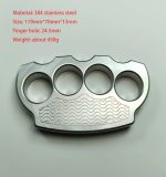 Solid Steel Knuckle Duster Tactical Emergency Defense Equipment - 图片 4