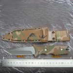 Camouflage Tactical Knife Outdoor Survival Camping Fishing Hiking Utility Blade - 图片 2