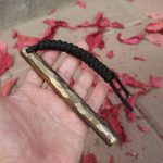 Vintage Brass Self-defense Stick EDC Tool for Protection - 图片 2