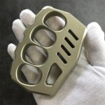 Oversized Finger Loop Aluminum Knuckle Duster Defense EDC Tool - 图片 5
