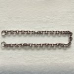 Ultra-Light Titanium Wallet Chain Keychain Anti-Allergy DIY Tool 12 Inches - 图片 4
