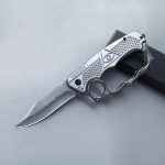 Knuckle Folding Knife for Outdoor Self Defense EDC Pocket Tool - 图片 4