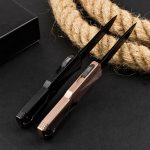 Tactical Pocket Knife with Aluminum Handle for Hunting and Self Defense Purposes - 图片 16
