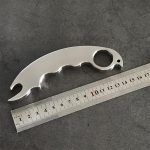 Solid Steel Multi-Tool for Self-Defense and Utility - 图片 4