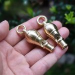 Brass Cannon Blast: High-Pitch Survival Whistle - 图片 14