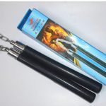 Self-Defense Rubber Nunchaku with Stretchable Chain - 图片 3