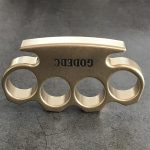 GODEDC KING OF GOD Stonewashed Brass Knuckle Duster Classic Edition - 图片 3
