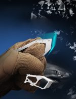 Stainless Steel Alpine Knuckle Duster Defender: Multi-Mount Safety Clip - 图片 6