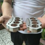 Sturdy Steel Knuckle Duster for Personal Defense - 图片 9