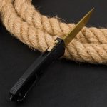 Carbon Fiber Nylon Tactical Knife for Pocket Carry Outdoor Hunting Adventures - 图片 2