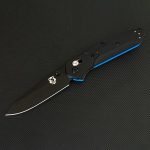 Liome EDC Tool Folding Blade Knife with Dual Color G10 Grip for Outdoor Use - 图片 4