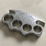 Warrior Knuckle Duster Made from Solid Steel for Protection and Defense - 图片 3