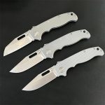 Titanium Alloy Folding Knife Outdoor Camping Hunting - 图片 10