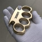 Classic Mirror Finish Brass Knuckle Duster - 图片 4