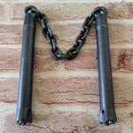 Window Breaking Handmade Nunchucks Crafted from Tungsten Steel for Self-Defense - 图片 8