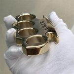 Classic Mirror Finish Brass Knuckle Duster - 图片 10