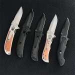 Folding Knife with Durable Wooden Handle for Everyday Self-defense - 图片 9