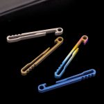 SwiftClip Titanium Key Ring for Efficient Car Key Storage - 图片 2