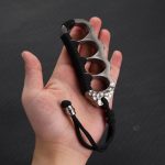Portable Pea Knuckle Duster Made from TC4 Titanium for EDC - 图片 2