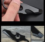Pocket Rescue Multi-Tool: EDC Stainless Steel O-Plier Knuckle Duster - 图片 3