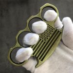 Retro Self-defense Knuckle Duster Outdoor Hand Grip EDC Tool - 图片 16