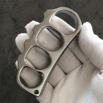 Titanium Pea Shaped Knuckle Defense Tool - 图片 2