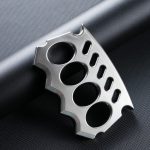 Solid Steel Knuckle Duster Ready Emergency Tool for Self-Defense - 图片 3