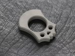 Titanium Skull EDC Knuckle Duster Ring Pendant Keychain Self Defense Tool - 图片 3
