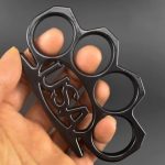 USAEdge Self-Defense Tool Featuring EDC Brass Knuckles and Window Breaker - 图片 6